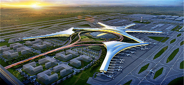 远大新材助力青岛新机场项目